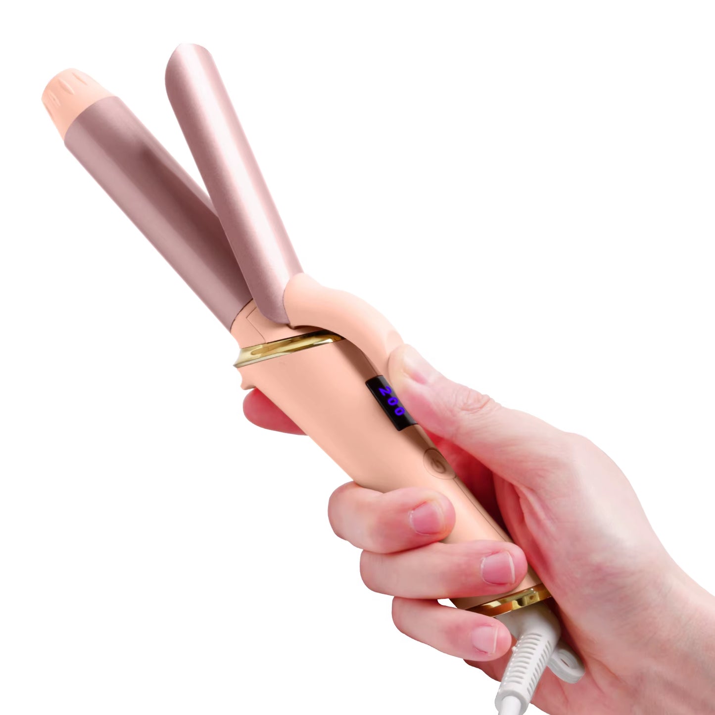 Ceramic Mini Hair Curler 25Mm Travel Curling Iron Dual Voltage Curling Wand Small Hair Iron Styler Curly Hair Products